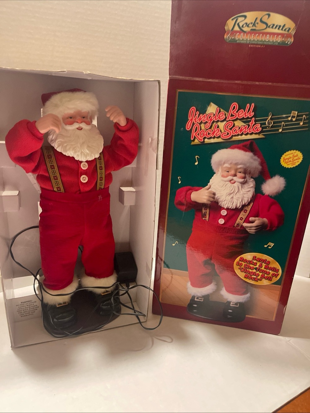 Jingle Bell Rock Animated Santa 1998